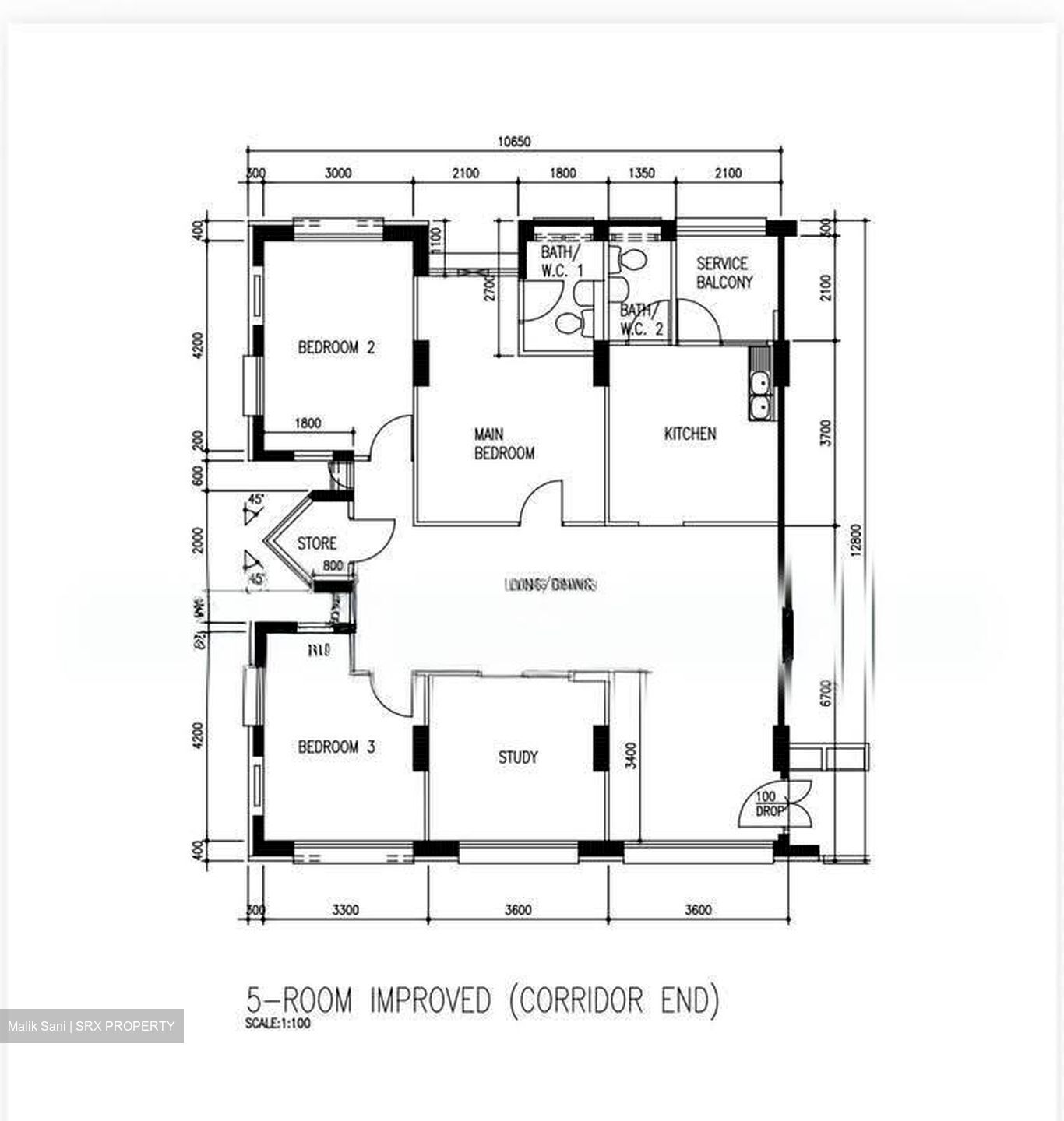 Blk 450D Tampines Street 42 (Tampines), HDB 5 Rooms #615314101